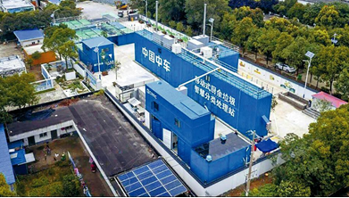 200吨/天！！湖南常熟市南湖厨余垃圾处置站试运行